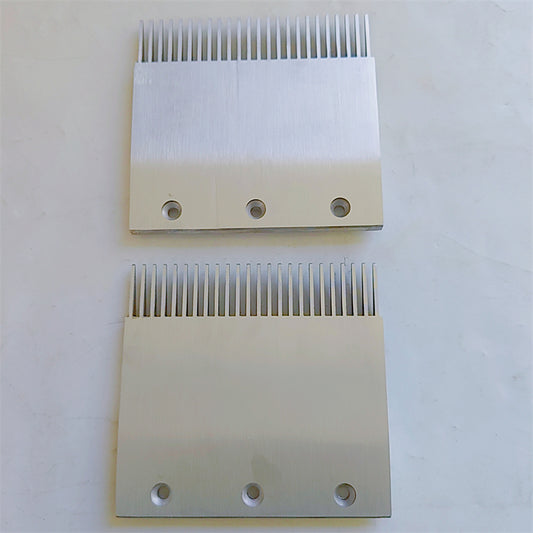 10PCS/LOT Escalator Aluminum Comb Plate L204mm W190mm Hole Space 68mm