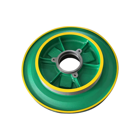 1PC/LOT Elevator Host Traction Wheel KM650803H03 MX10 6*D8 Roller OD 720mm 6 Grooves