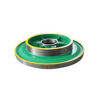 1PC/LOT Elevator Host Traction Wheel KM650803H03 MX10 6*D8 Roller OD 720mm 6 Grooves