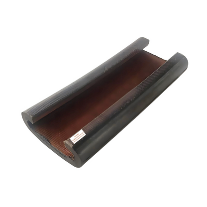 Escalator Handrail Black Rubber Belt O Type Use for Otis Parts W 82mm H 35.5mmCustomized Length