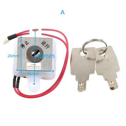 Elevator HBP Outbound Call Panel Lock Use for OTIS Lift LOP Lock Square/Circular Key