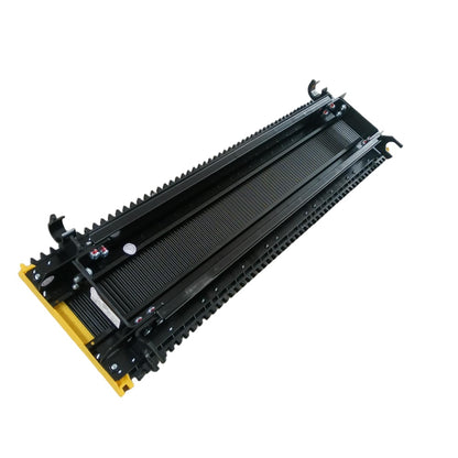 1PC/LOT Escalator Parts Travelator Pallet Black Stainless Steel Pedal P1000-Z/Y-A1 L 1003mm W 170mm H 88mm 111T