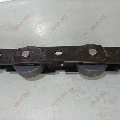 Travelator Chain Moving Walk Parts Pitch 133.3mm Roller 70*25*6204 Plate W 40mm Shaft Pin D 14.63mm L 55mm Customize