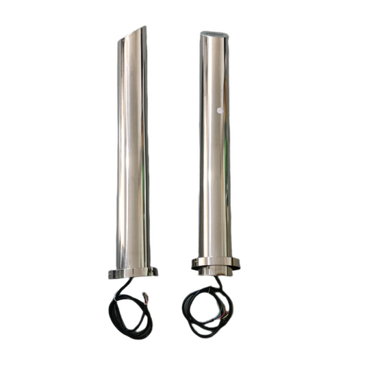 1SET/LOT Eescalator Parts Stainless Steel Photoelectric Direction Entrance Indicator Light YK-PH2L Escalator Parts Traffic Led Light