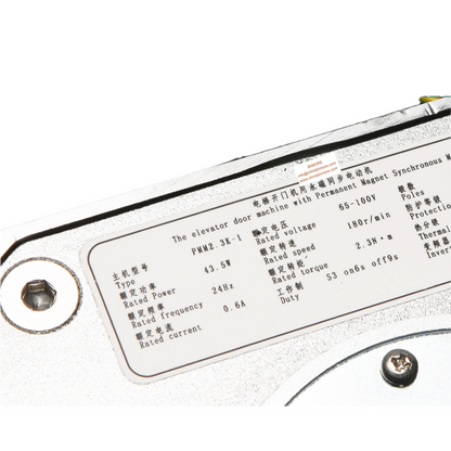 1PC/LOT Elevator Door Motor Lift Spare Parts Door Machine PMM2.3K-1 43.5W 0.6A