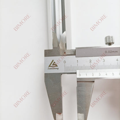 Escalator Parts Double-row Skirt Deflector Brush 10*42 W 10mm H 42mm With Aluminum Alloy Base Customize