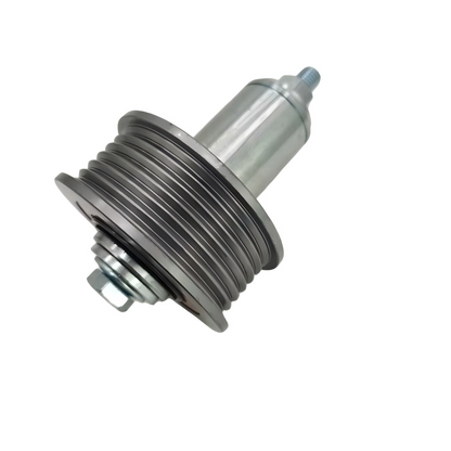 1PC/LOT PV30 Steel Belt Pulley Roller 3300 3600 Elevator Spare Parts Anti Jumping Steel Wheel for PV30 3300 3600 Lift Parts Double Bearing Wheel 6 Slots 93*40*6008 D 93mm/85mm W 40mm H 40mm