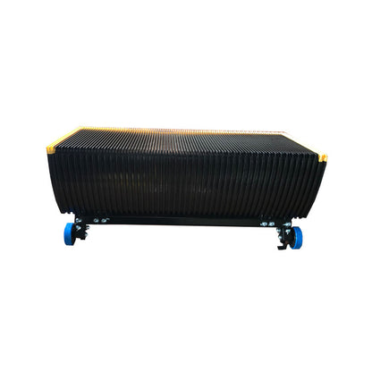 1PC/LOT Escalator Stainless Steel Step Black With Demarcation XAB26145D23 L 1000mm Roller 76x22x6203