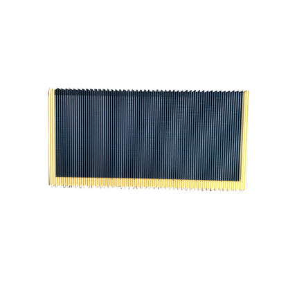 1PC/LOT Escalator Stainless Steel Step Black With Demarcation XAB26145D23 L 1000mm Roller 76x22x6203