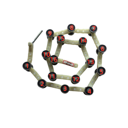 2PCS/LOT BIMORE Escalator Rotary Chain 50645230 16 Bearings 609