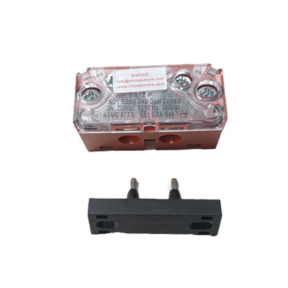 Lote de 20 interruptores de contacto para puerta de ascensor AMD SEL2-A1Z P/SEL2-A1ZP, altura 19 mm, KM274095