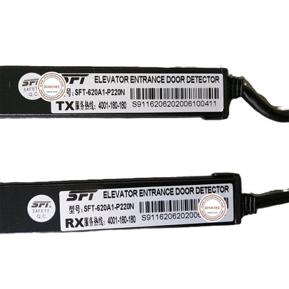 1 juego/lote SFT-620A1-P220N Cortina de luz para ascensor SFT Sensor/detector de puerta de ascensor SFT-620A-PC220N