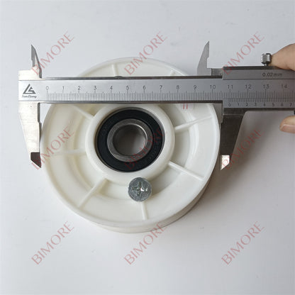 Lote de 5 rodillos de velocidad para pasamanos de escalera mecánica SMH50623483, diámetro exterior de 109 mm, ancho de 31 mm y rodamiento 6204