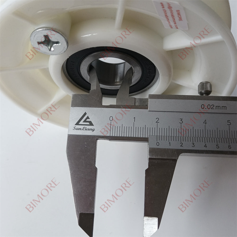 Lote de 5 rodillos de velocidad para pasamanos de escalera mecánica SMH50623483, diámetro exterior de 109 mm, ancho de 31 mm y rodamiento 6204