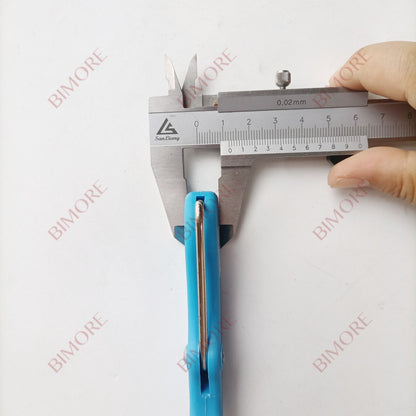 Lote de 10 extractores de placa de escalera mecánica SMZ273593, herramientas de mantenimiento de escaleras mecánicas, gancho azul.