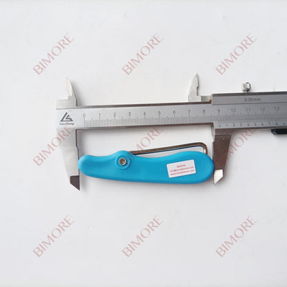 Lote de 10 extractores de placa de escalera mecánica SMZ273593, herramientas de mantenimiento de escaleras mecánicas, gancho azul.