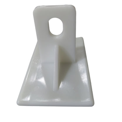 20pcs Escalator Handrail Guide Block Slider Escalator Handrail Part 100mm*60mm White Guide Block