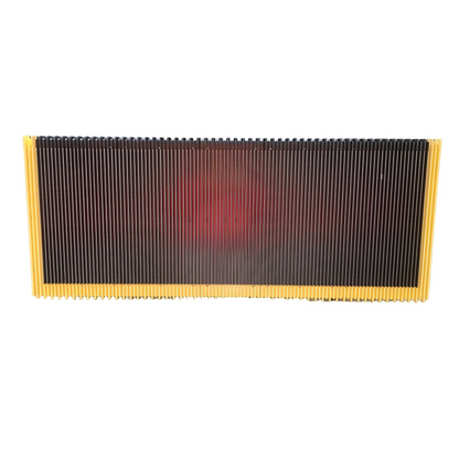 1PC/LOT Escalator Stainless Steel Step Black With Demarcation Use for Hyundai L=1000mm Slope Angle 30° Replace STEP267 STEP269 STEP107 STEP279 STEP116 Roller 76*25*6204