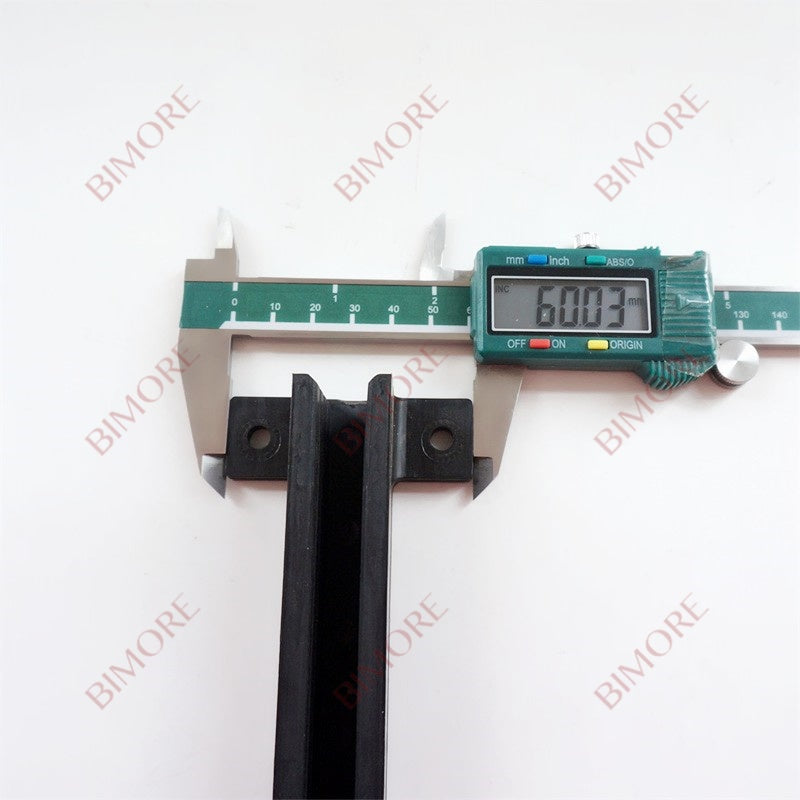 10PCS/LOT 225*10 225*16 Elevator Guide Shoe Insert L225mm for 10mm/16mm Rail T-shaped