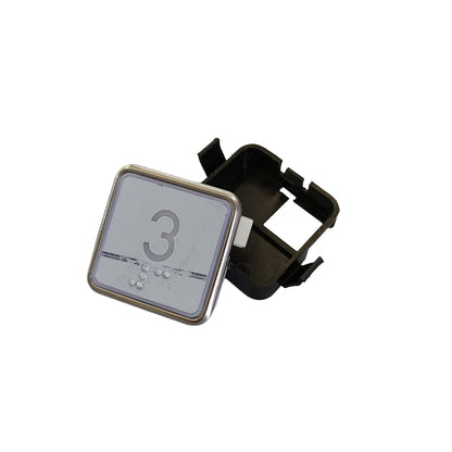 10pcs Elevator Button XHB S34D A02 white light with braille