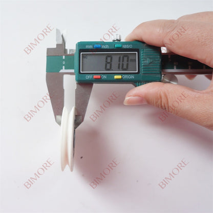 Lote de 20 poleas para puerta de ascensor V30 300P 5400, 962088, diámetro 45 mm, ancho 8 mm, rodamiento 6001