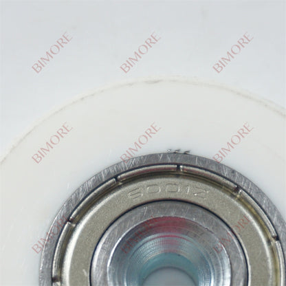 Lote de 20 poleas para puerta de ascensor V30 300P 5400, 962088, diámetro 45 mm, ancho 8 mm, rodamiento 6001