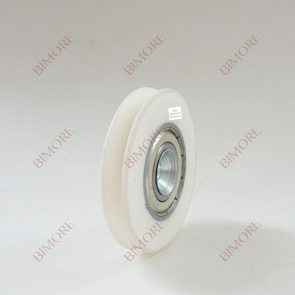 Lote de 20 poleas para puerta de ascensor V30 300P 5400, 962088, diámetro 45 mm, ancho 8 mm, rodamiento 6001