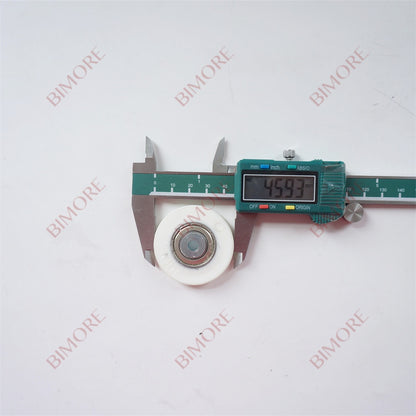 Lote de 20 poleas para puerta de ascensor V30 300P 5400, 962088, diámetro 45 mm, ancho 8 mm, rodamiento 6001