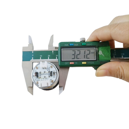 10PCS/LOT Elevator Push Button VR520 Blue Light Without Braille 1~10 Number DC 24V