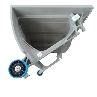 1PC/LOT Full Gray Escalator Aluminum Alloy Step W463/W505 L 1000mm/100cm/1M Roller 76*25*6204 Customized