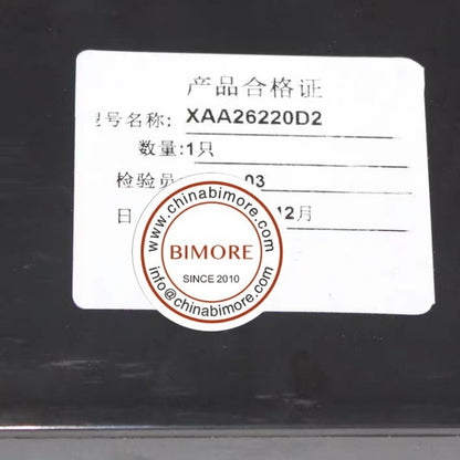 2 unidades/lote XAA26220D1/XAA26220D2 caja de interruptor de bloqueo de escalera mecánica con/sin indicador