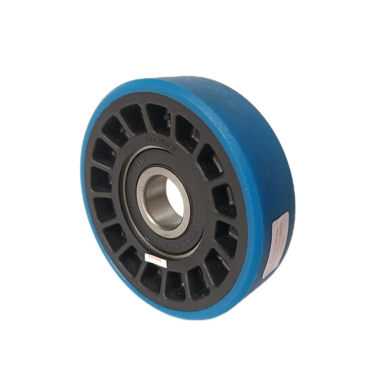 Lote de 20 rodillos para escaleras mecánicas. Diámetro exterior: 76 mm. Altura: 22 mm. Rodamiento: 6203 GAA290CF2.