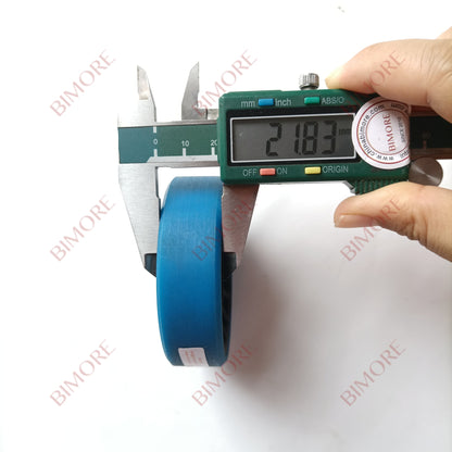 Lote de 20 rodillos para escaleras mecánicas. Diámetro exterior: 76 mm. Altura: 22 mm. Rodamiento: 6203 GAA290CF2.