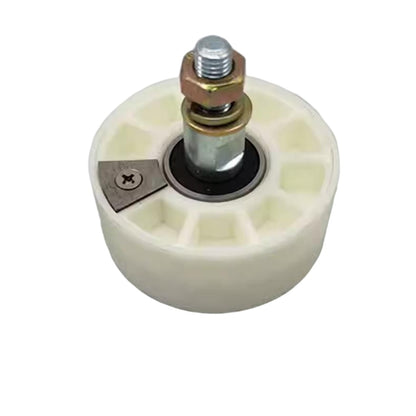 10PCS/LOT Escalator Handrail Roller 76*35*6201 With Shaft M10 OD 76mm W 35mm Double Bearing:6201 L 81mm