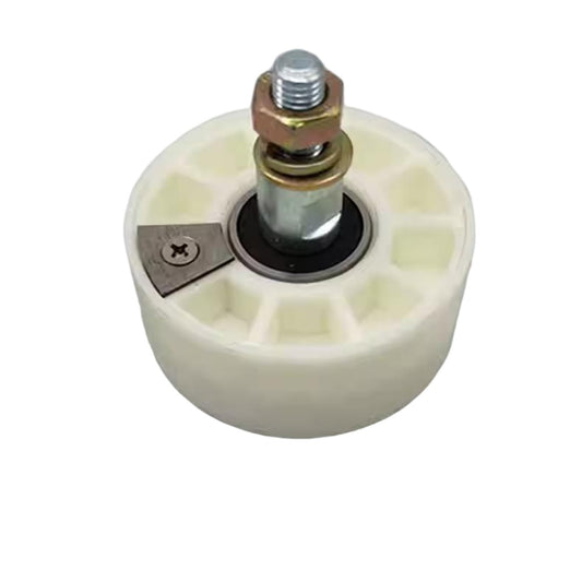 10PCS/LOT Escalator Handrail Roller 76*35*6201 With Shaft M10 OD 76mm W 35mm Double Bearing:6201 L 81mm