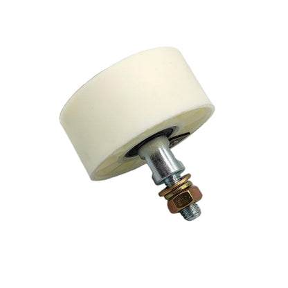 10PCS/LOT Escalator Handrail Roller 76*35*6201 With Shaft M10 OD 76mm W 35mm Double Bearing:6201 L 81mm