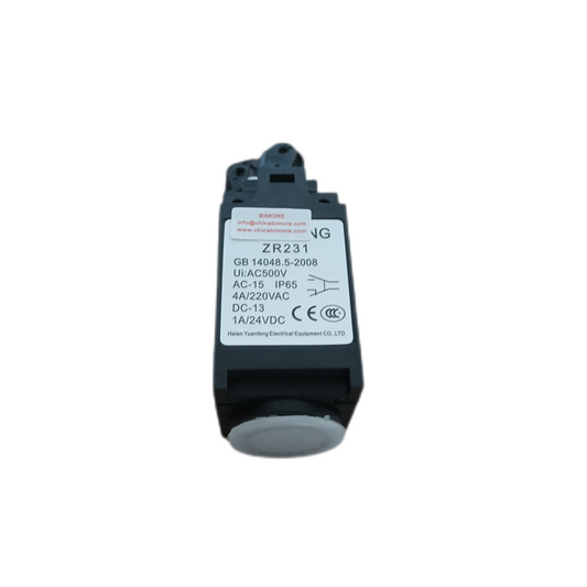 20 piezas/lote de repuestos para ascensores, interruptor de límite de seguridad ZR231, reinicio manual