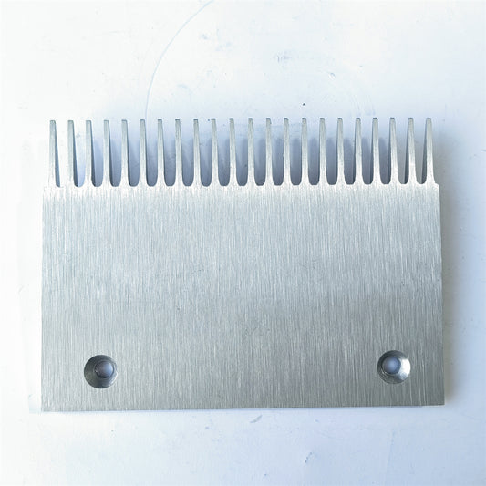 10PCS 200*145*145 Middle Escalator Comb Aluminium L200mm W145mm Hole Space 145mm 22 Teeth Escalator Metal Comb Use for BLT