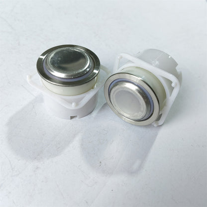 10PCS Elevator Button A3N10381 Elevator Stainless Steel Circular Button Red Light Lift Button