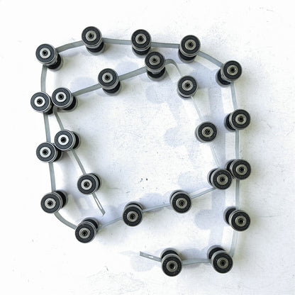 5PCS Escalator Pulley Group Rotary Chain 24 Joints Escalator Parts Newel Chain Escalator Chain