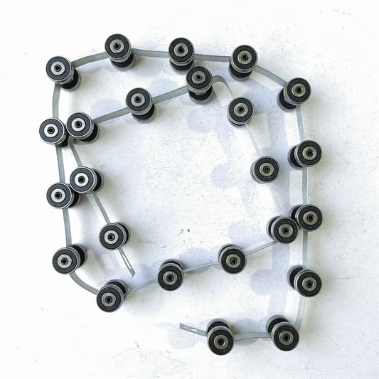 5PCS Escalator Pulley Group Rotary Chain 24 Joints Escalator Parts Newel Chain Escalator Chain