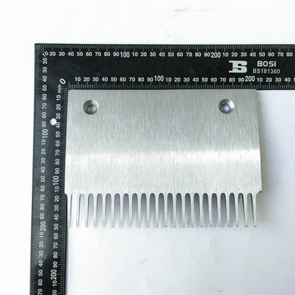 10PCS 202*145*145 Left Escalator Comb Aluminium  L202mm W145mm Hole Space 145mm 22 Teeth Escalator Metal Comb Use for BLT