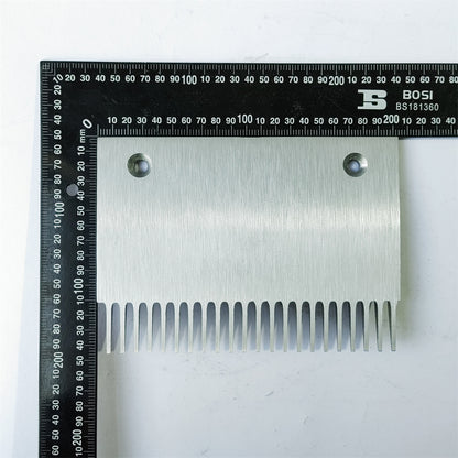 10PCS 202*145*145 Right Escalator Comb Aluminium  L202mm W145mm Hole Space 145mm 22 Teeth Escalator Metal Comb Use for BLT
