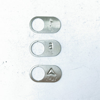 10PCS Elevator Button Plate BR27C 4J13868 TA340 TA560 AN316 Stainless Steel Character Plate With Braille