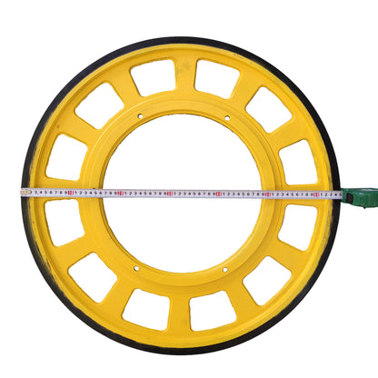 1pcs Escalator  handrail friction wheel OD650MM W30MM  ID330mm