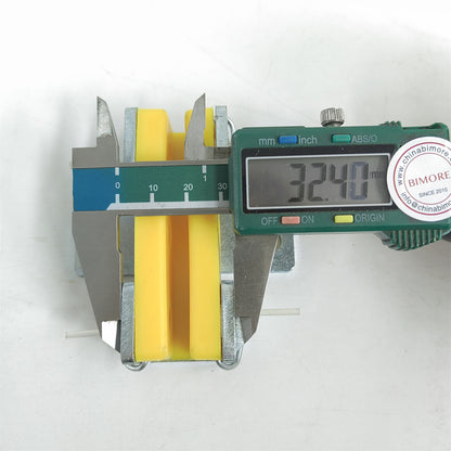 10PCS KM652435G05 8025 Elevator Guide Shoe Insert Length 80mm Width 10mm KM652435G16
