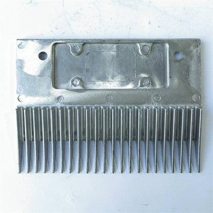 10PCS 200*145*145 Middle Escalator Comb Aluminium L200mm W145mm Hole Space 145mm 22 Teeth Escalator Metal Comb Use for BLT