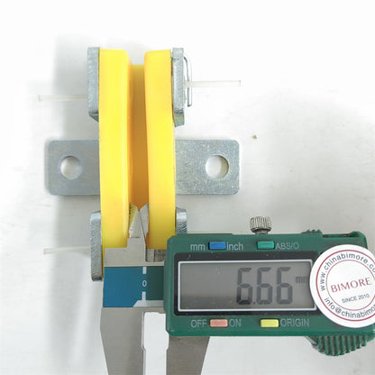 10PCS KM652435G05 8025 Elevator Guide Shoe Insert Length 80mm Width 10mm KM652435G16