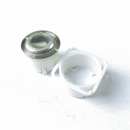 10PCS Elevator Button A3N10381 Elevator Stainless Steel Circular Button Red Light Lift Button