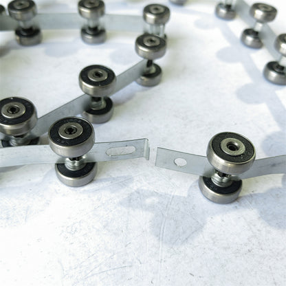 5PCS Escalator Pulley Group Rotary Chain 24 Joints Escalator Parts Newel Chain Escalator Chain